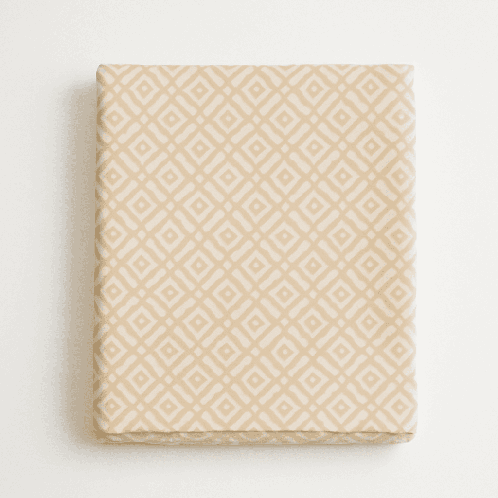Geometric patterned tablecloth
