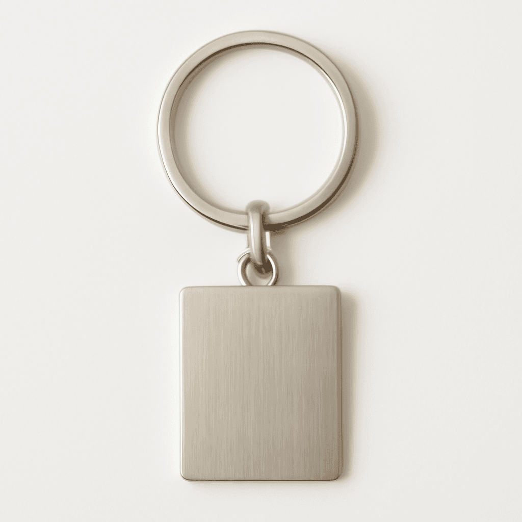 Designer Metal Keychain