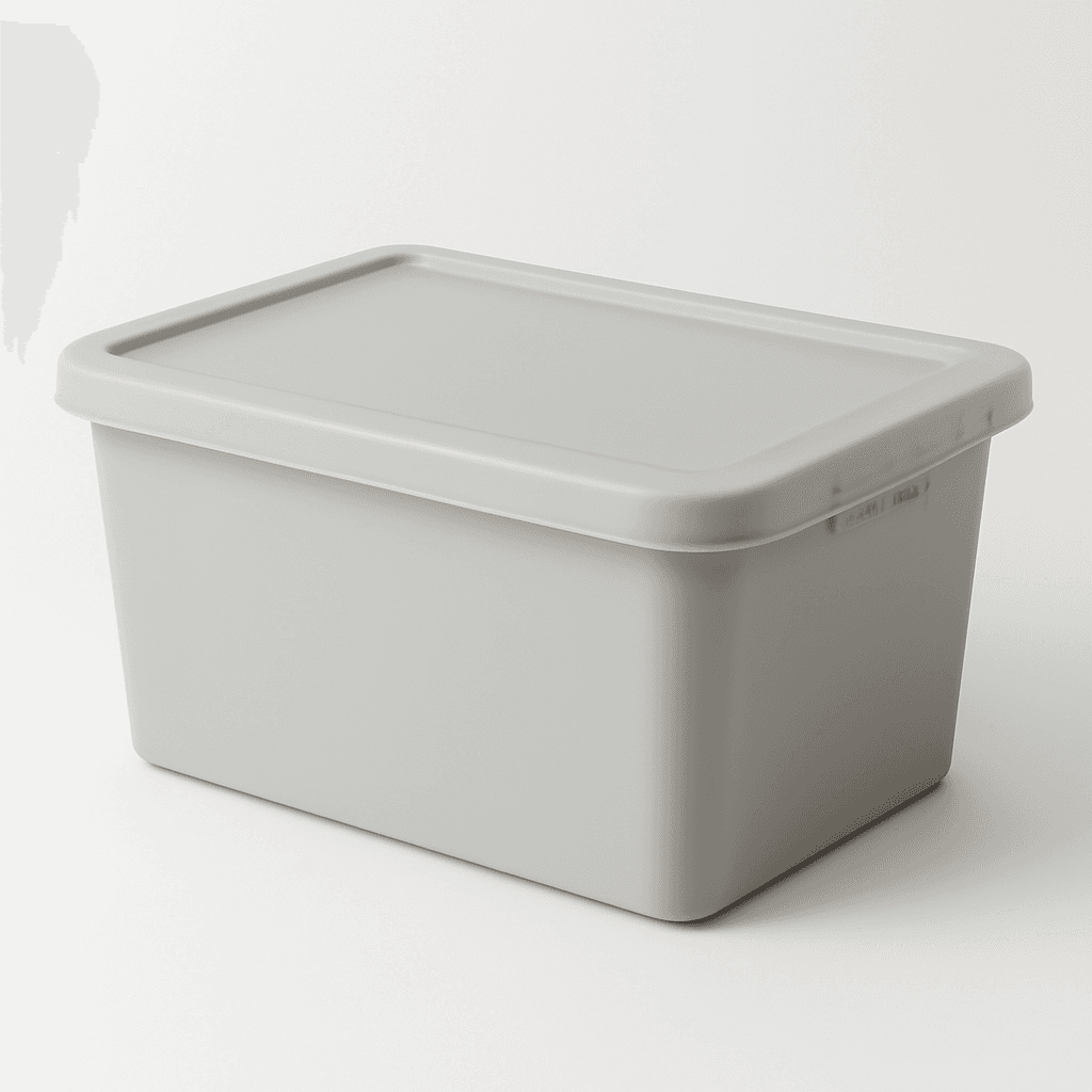 Plastic storage box