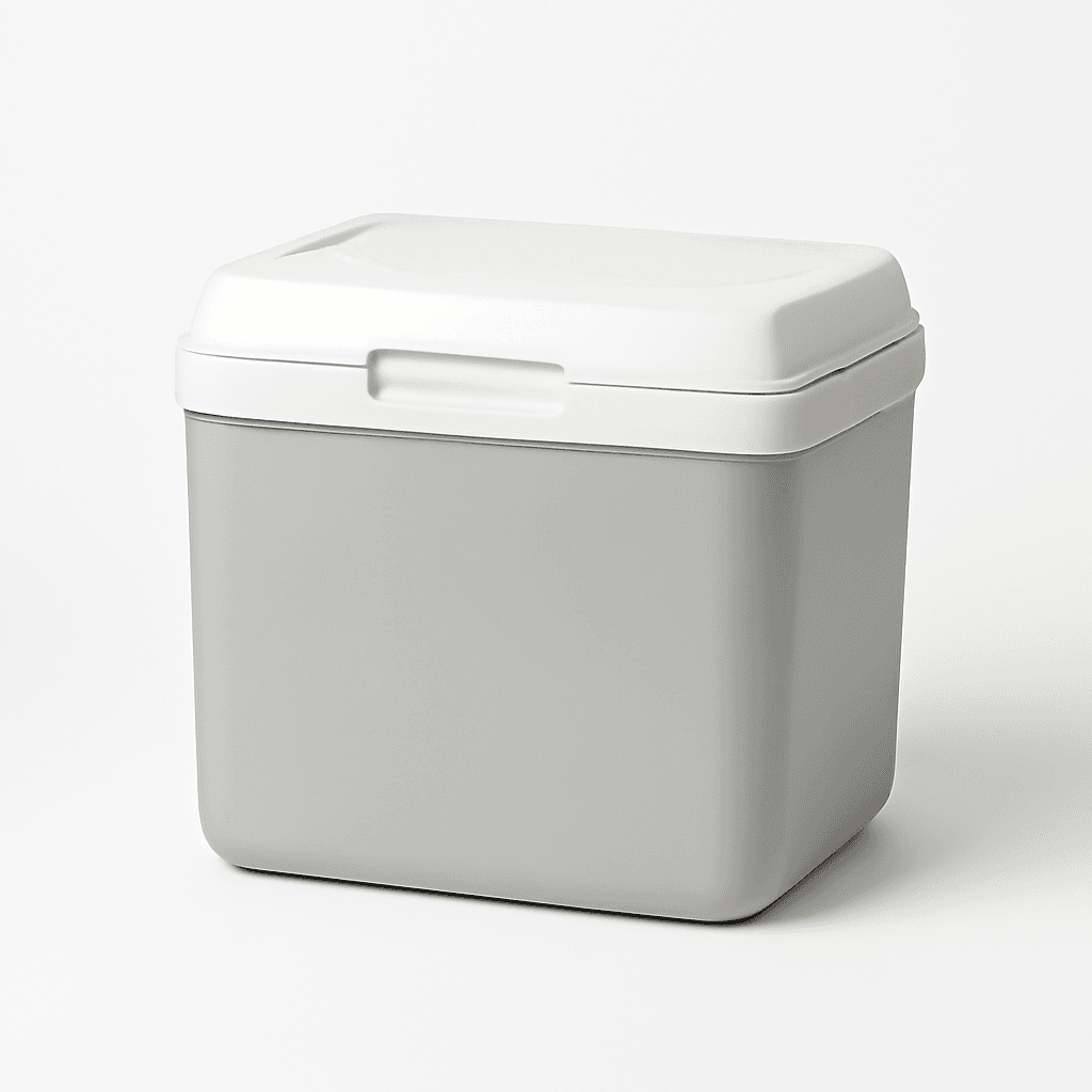 Compact travel cooler