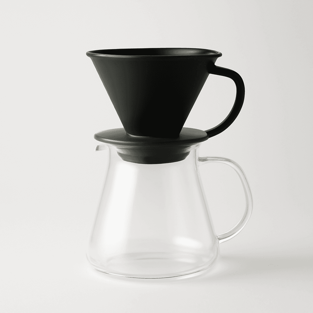Glass filter coffee maker